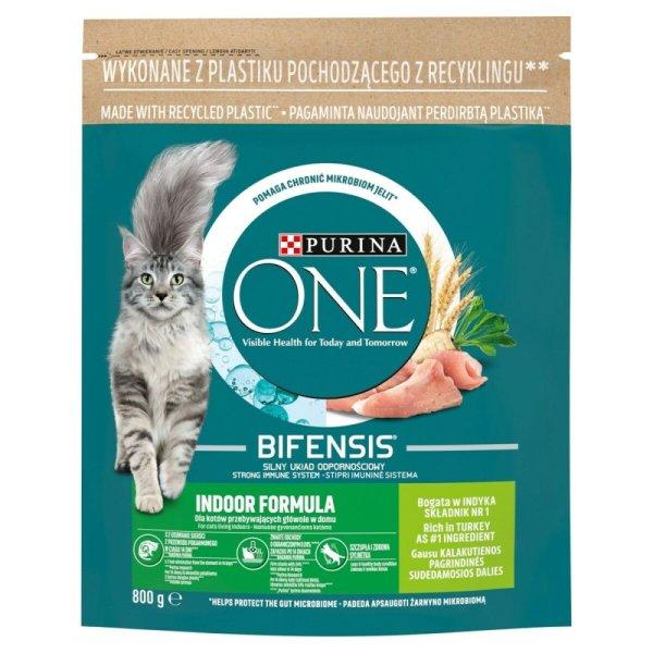 Macska eledel Purina One Bifensis Adult Indoor Felnőtt Pulyka 800 g MOST 7912
HELYETT 4737 Ft-ért!