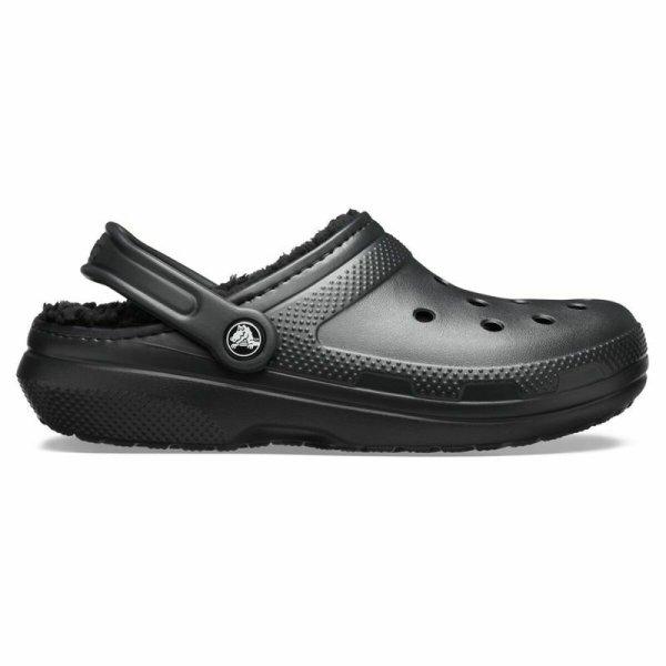 Klumpa Crocs Classic Lined Clog Fekete MOST 45230 HELYETT 31715 Ft-ért!