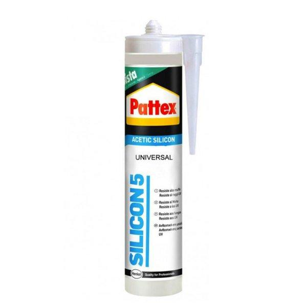 Szilikon Pattex Silicon 5 Egyetemes Átlátszó 280 ml MOST 3535 HELYETT 1852
Ft-ért!