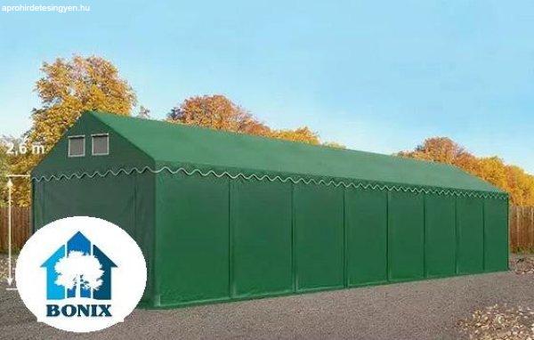 Professzionális  raktársátor, tároló sátor 4x16m ponyva PVC 800
oldalmagasság +2,6 m erősített szerkezet zöld
