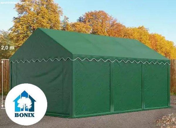 Raktársátor ipari sátor tároló sátor 3x6 m ponyva PVC 750 erősített
szerkezettel padlókerettel zöld