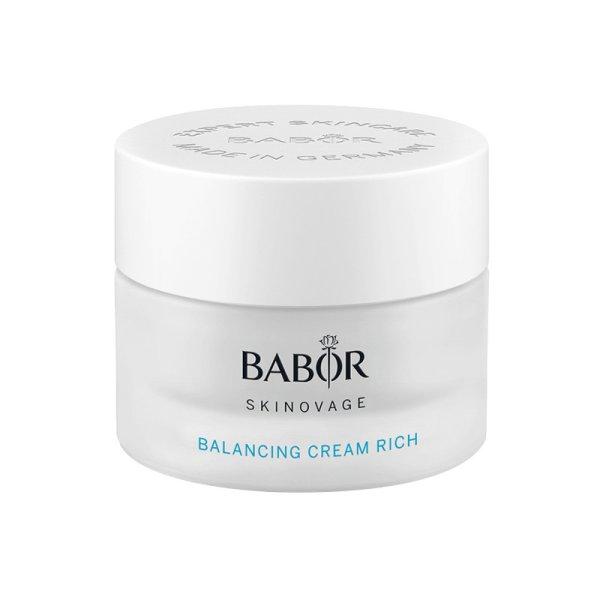 Babor Gazdag összetételű bőrkiegyensúlyozó
krém kombinált bőrre Skinovage (Balancing Cream Rich) 50 ml