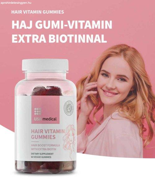 Haj gumi-vitamin biotinnal 60 db