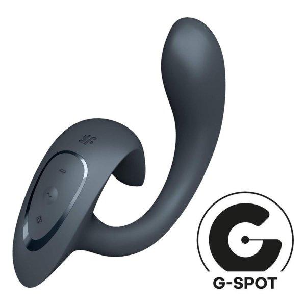 Satisfyer G for Goddess 1 - csikló- és G-pont vibrátor (szürke)