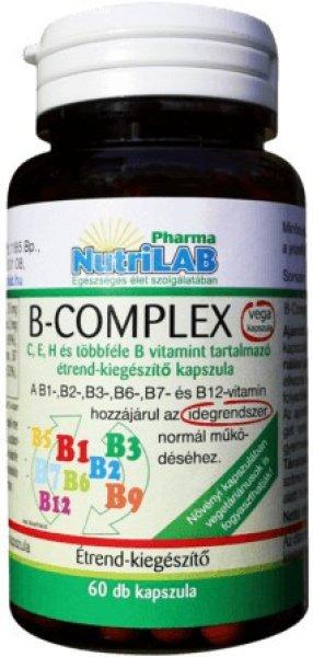 NutriLAB B-Complex vega kapszula 60X