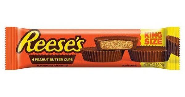 Reeses 79G 4 Peanut Butter Cups King Size