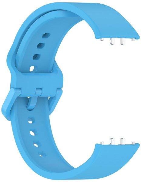 4wrist Szíj Samsung Fit 3-hoz - Silicone Band Blue