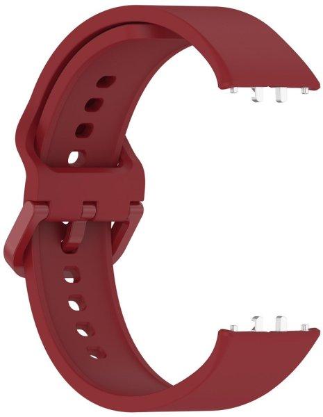 4wrist Szíj Samsung Fit 3-hoz - Silicone Band Red