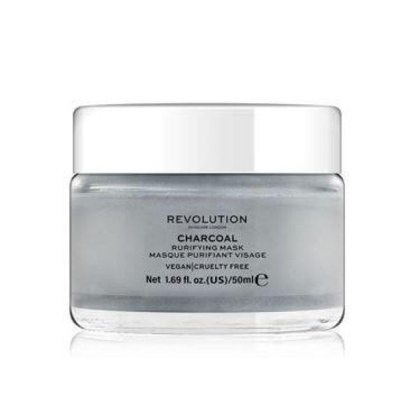 Revolution Skincare Tisztító maszk aktív szénnel (Purifying
Charcoal Mask) 50 ml