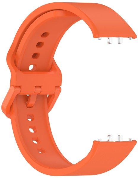 4wrist Szíj Samsung Fit 3-hoz - Silicone Band Orange