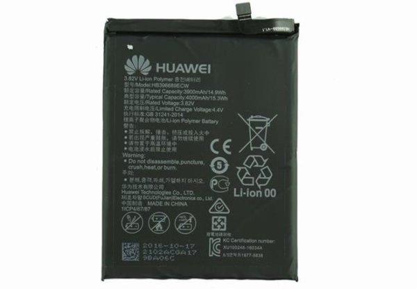 Huawei HB436486ECW gyári akkumulátor Li-Ion Polymer 3900mAh (Mate 10, Mate 20,
P20 Pro)