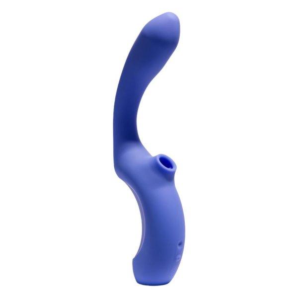 Platanomelón Momba - léghullámos csikló- és G-pont izgató (kék)