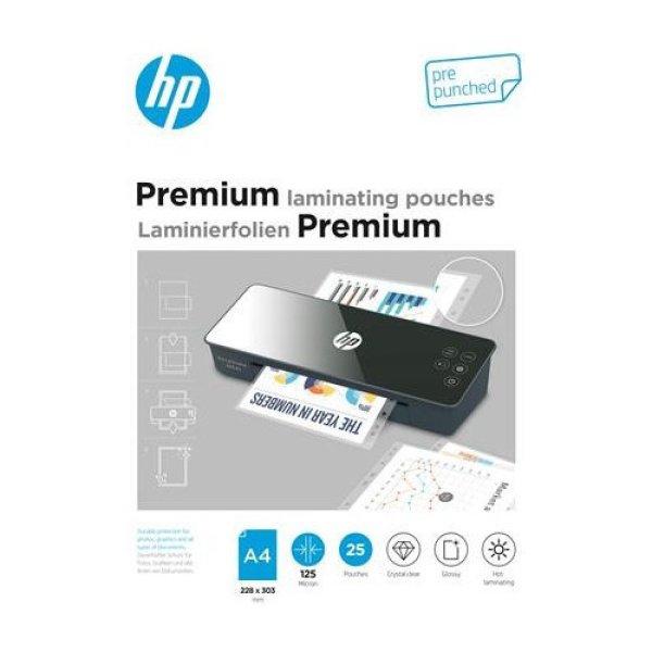 HP Meleglamináló fólia, 125 mikron, A4, fényes, 25 db, HP
"Premium"