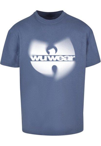 Wu-Wear WU Wear Faded Logo Oversize Tee vintageblue