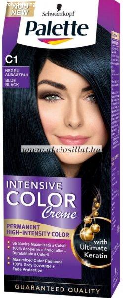 Schwarzkopf Palette Intensive Color Creme C1 Zafírfekete krémhajfesték