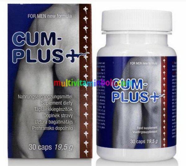 Cum Plus + For Men 30 db kapszula, spermium mennyiség növelő, minőség
javító, spermanövelő - Cobeco Pharma