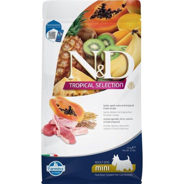 N&D Tropical Selection Dog Lamb Adult Mini 1,5kg