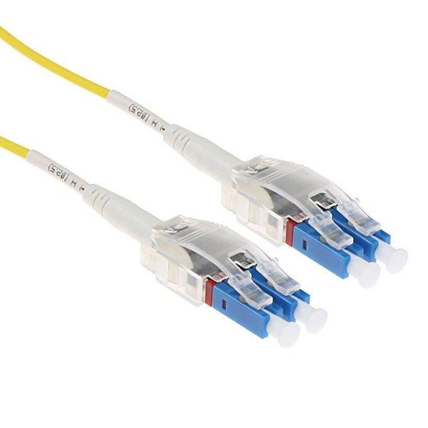 ACT Singlemode 9/125 OS2 Polarity Twist fiber cable with LC connectors 30m
Yellow