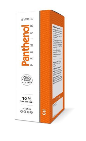 Swiss panthenol premium gél mentollal 125 ml