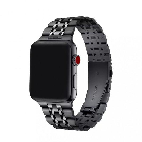 XPRO™ Apple Watch rozsdamentes acél szíj fekete 42mm / 44mm / 45mm / 49mm