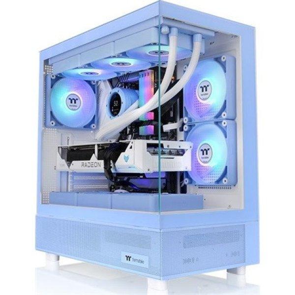 Thermaltake View 270 TG ARGB Hydrangea Blue táp nélküli ablakos Mid Tower
számítógépház kék