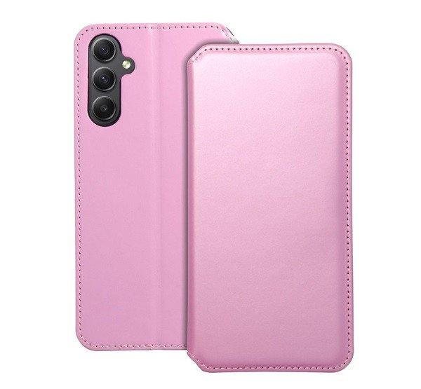 Dual Pocket Samsung Galaxy A34 5G, flip tok, rózsaszín