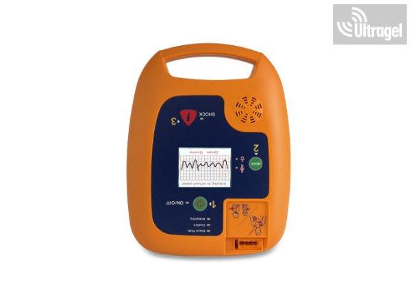 AED automata defibrillátor DEFI 5S Plus - KIJELZŐVEL - magyar nyelvű