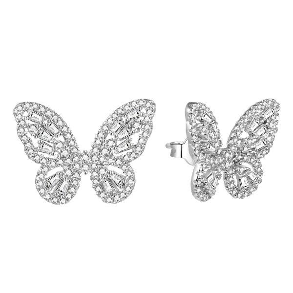 Agato Gyönyörű ezüst fülbevaló Pillangók
AGUP3094