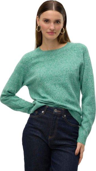 Vero Moda Női pulóver VMDOFFY Regular Fit 10201022 Jolly Green M