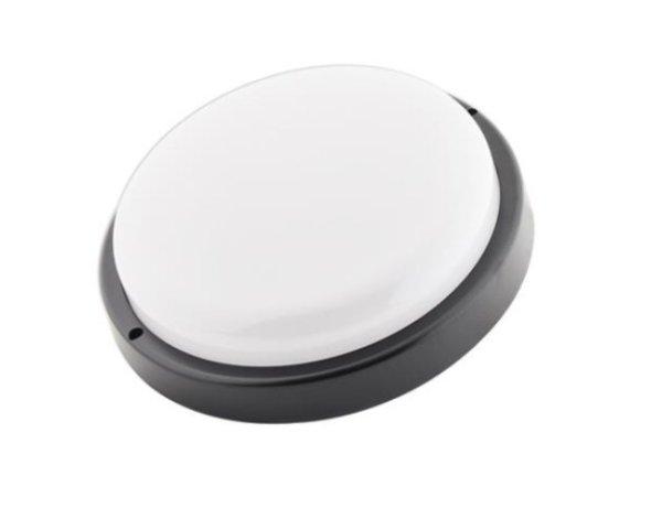 MasterLED Maks 18 W-os ø210 mm mozgásérzékelős kerek natúr fehér
mennyezeti lámpa IP54-es védettségű