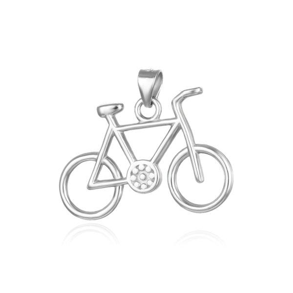 Agato Ezüst medál Kerékpár AGH734M