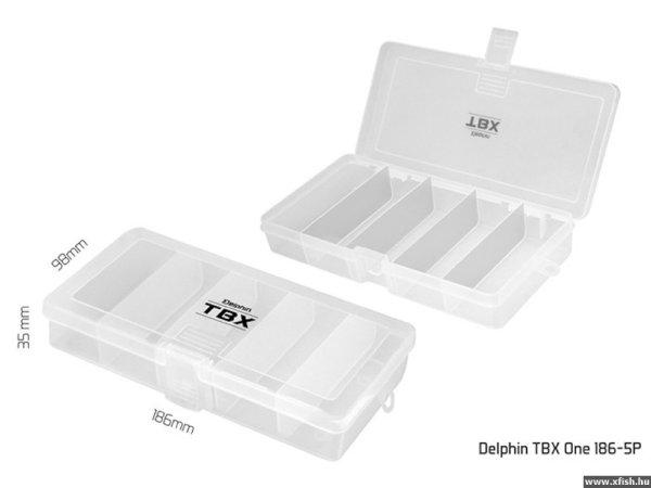 Delphin Tbx One Szerelékes Doboz 186-5P 186x98x35 mm