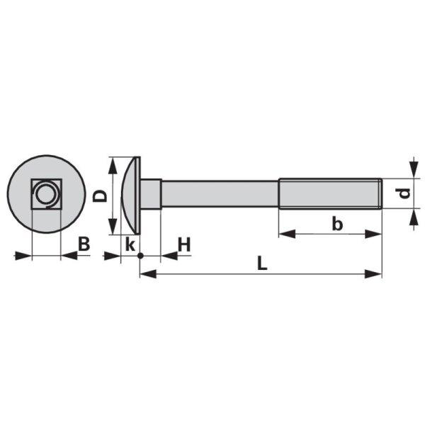 Rögzítőcsavar csomag 00903109 - M8 x 20 mm (200 db)