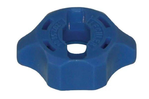 Lechler Fúvókasapka záróanya 0652025604 - 8 mm / 10 mm, kék