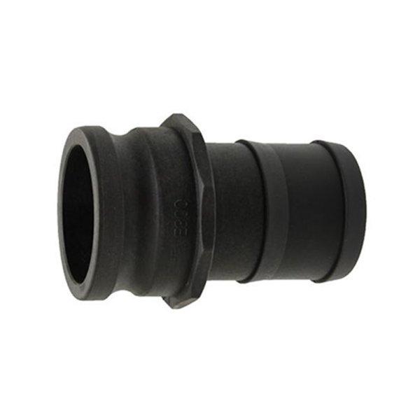 Camlock műanyag V-elem tömlőcsonkkal 1/2" - 13 mm tömlőhöz