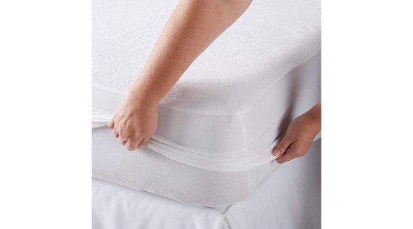 Vízhatlan körgumis antiallergén matracvédő frottírlepedő, Sabata, 180x200
cm
