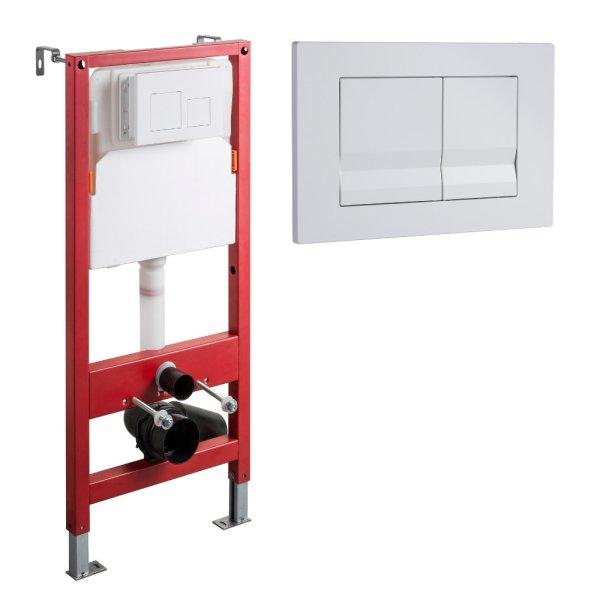 Welland H501A beépíthető WC Tartály + UP001 nyomólap