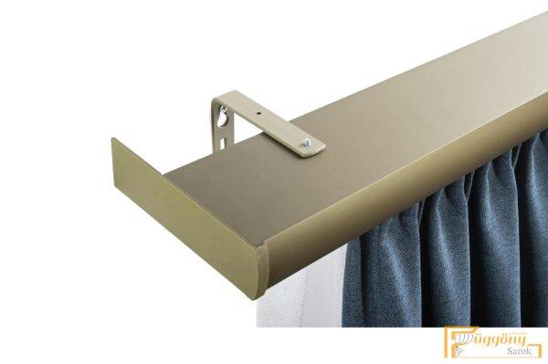DecoLino Standard profil 03 matt bronz - Design karnis szett oldalfali tartóval
(10 színben választható)