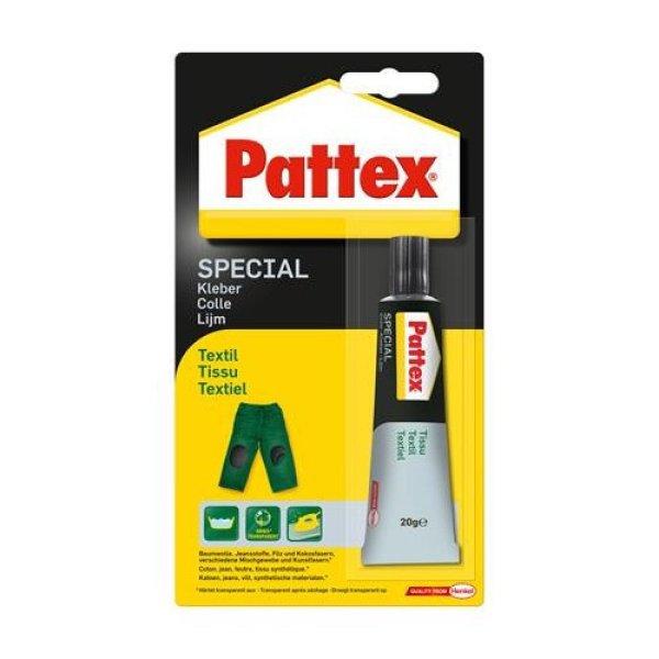 Ragasztó, speciális, 20 g, HENKEL "Pattex Repair Special Textil"