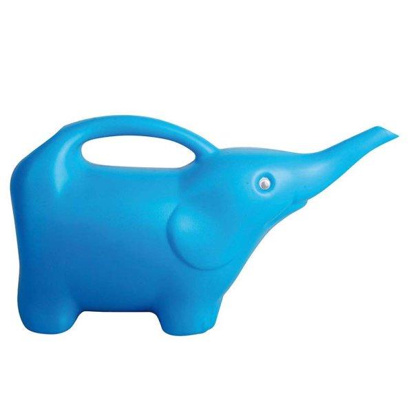 Színes elefánt locsolókanna, 1,5 literes, kék
