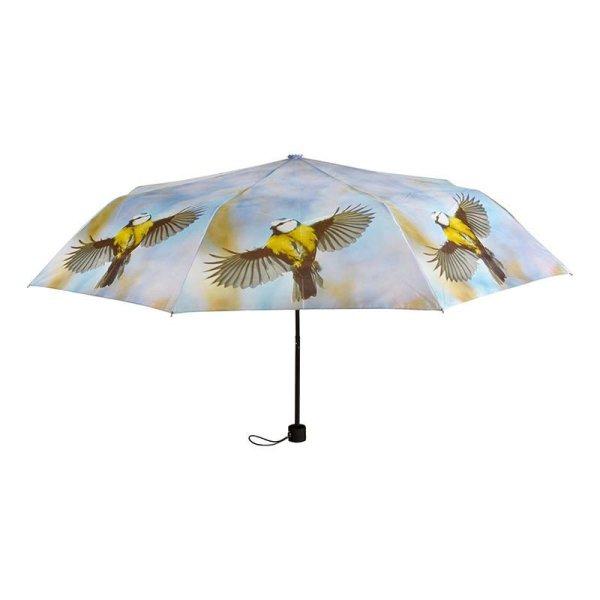 Összecsukható cinege esernyő, 100 cm átmérőjű