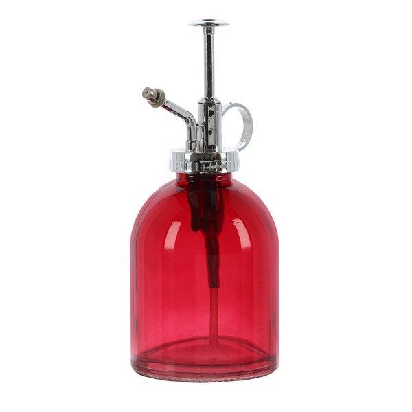 Üveg növénypermetező, 0,33 literes, piros