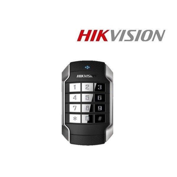 Hikvision RFID kártyaolvasó és kódzár - DS-K1104MK (Mifare (13,56MHz),
RS-485/WG26/WG34, IP65, IK10, 12VDC)