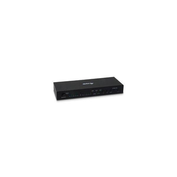 Equip 33271903 HDMI Matrix-Switch (4x2 Port, 4K*2K felbontás, SPDIF, 48 bit,
3,5mm Jack, Blu-ray támogatás)