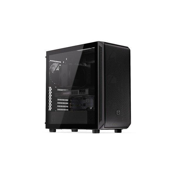 Endorfy Számítógépház - Arx 700 Air (ATX /micro ATX/ITX, 1xUSB-C, 2xUSB3.0,
5x12cm ventilátor, ablakos, fekete)