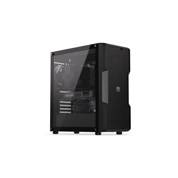 Endorfy Számítógépház - Regnum 400 Air (ATX /micro ATX/ITX, 2xUSB3.0,
4x12cm ventilátor, ablakos, fekete)