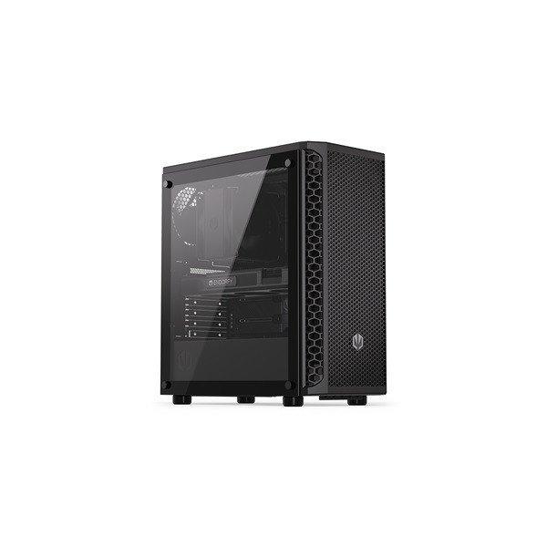 Endorfy Számítógépház - Signum 300 Air (ATX /micro ATX/ITX, 2xUSB3.0,
4x12cm ventilátor, ablakos, fekete)