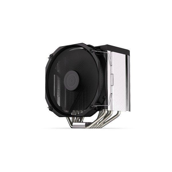 Endorfy CPU Cooler - Fortis 5 (14 cm, 4 pin, 6x heatpipe, PWM, TDP 220W, fekete)