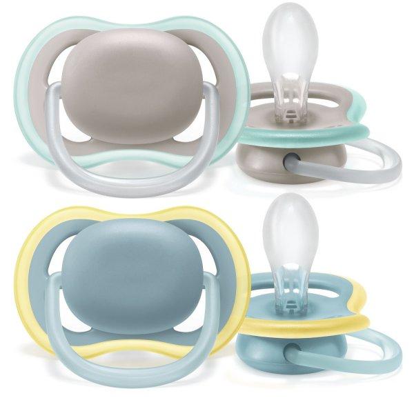 Avent SCF349/01 Ultra air 2 db játszócumi, neutral, 18hó+