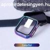 iWatch 7/8 45mm Lito S+ Kves veg Ellap - Fekete Kamleon